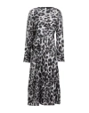 Pennyblack Woman Midi Dress Grey Size 8 Polyester In Gray