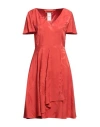 Pennyblack Woman Midi Dress Red Size 6 Viscose