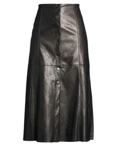 Pennyblack Woman Midi Skirt Black Size 8 Polyester