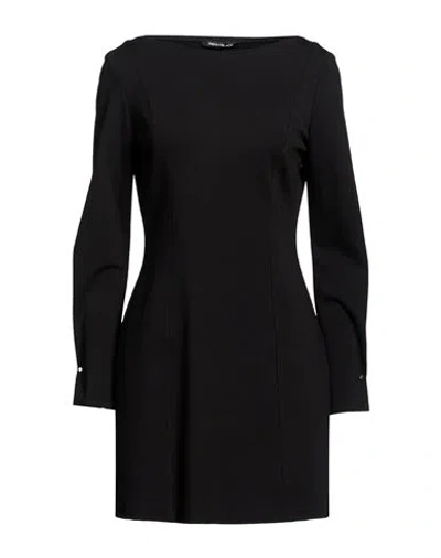 Pennyblack Woman Mini Dress Black Size 4 Viscose, Polyamide, Elastane
