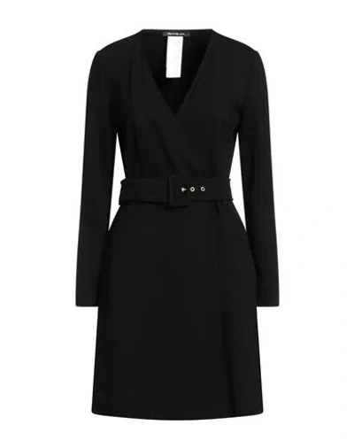 Pennyblack Woman Mini Dress Black Size 4 Viscose, Polyamide, Elastane In Black