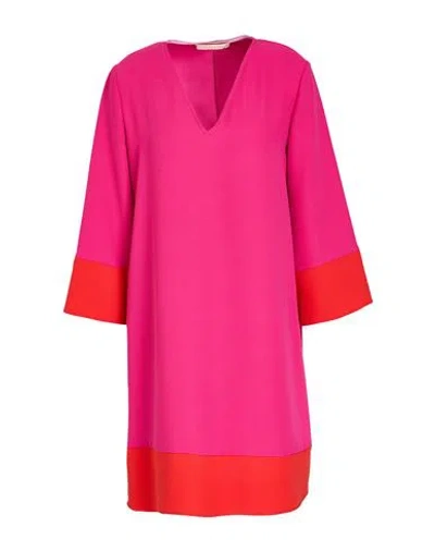 Pennyblack Woman Mini Dress Fuchsia Size 12 Polyester In Pink