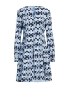 Pennyblack Woman Mini Dress Light Blue Size 10 Polyester In Blue