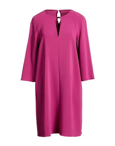 Pennyblack Woman Mini Dress Magenta Size 4 Triacetate, Polyester In Purple