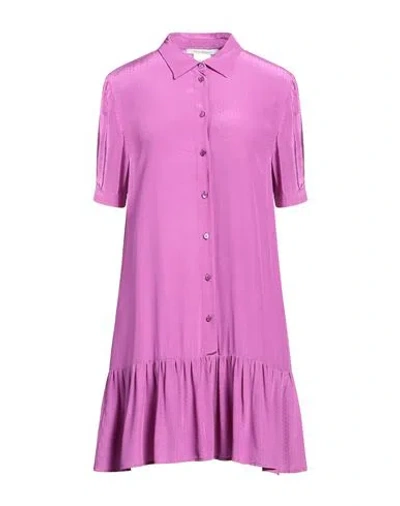 Pennyblack Woman Mini Dress Mauve Size 10 Viscose In Purple