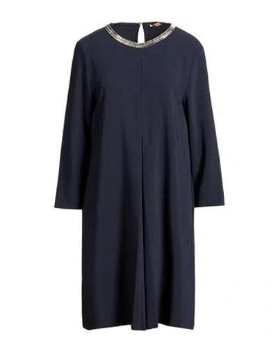 Pennyblack Woman Mini Dress Navy Size 12 Polyester, Elastane