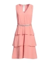 Pennyblack Woman Mini Dress Salmon Pink Size 6 Polyester
