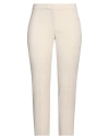 Pennyblack Woman Pants Beige Size 12 Triacetate, Polyester In Beige