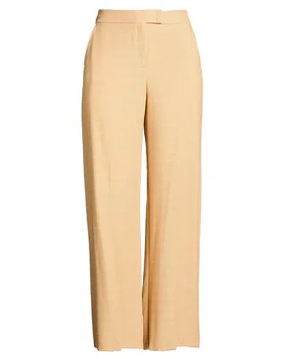 Pennyblack Woman Pants Beige Size 12 Viscose In Gold