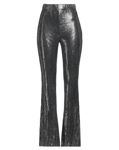 Pennyblack Woman Pants Black Size 10 Polyamide, Elastane, Metallic Fiber