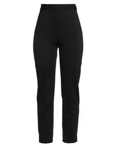 PENNYBLACK PENNYBLACK WOMAN PANTS BLACK SIZE 8 VISCOSE, POLYAMIDE, ELASTANE