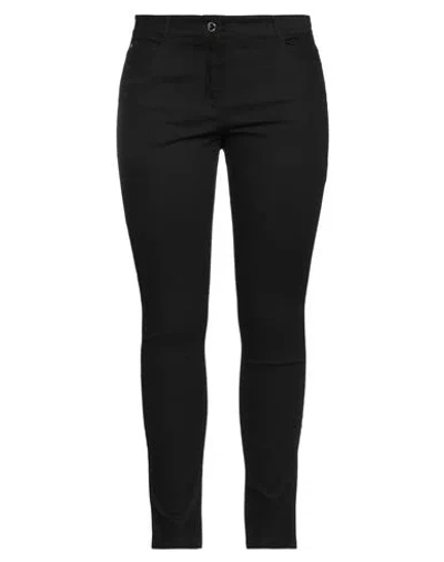Pennyblack Woman Pants Black Size 6 Cotton, Polyester, Elastane