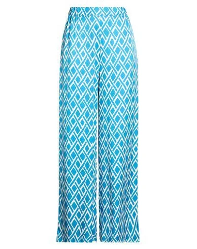 Pennyblack Woman Pants Blue Size 10 Viscose