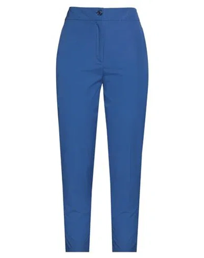 Pennyblack Woman Pants Blue Size 6 Cotton