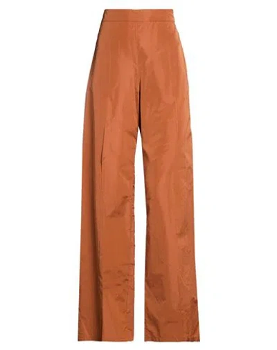 Pennyblack Woman Pants Brick Size 8 Polyester, Silk In Multi
