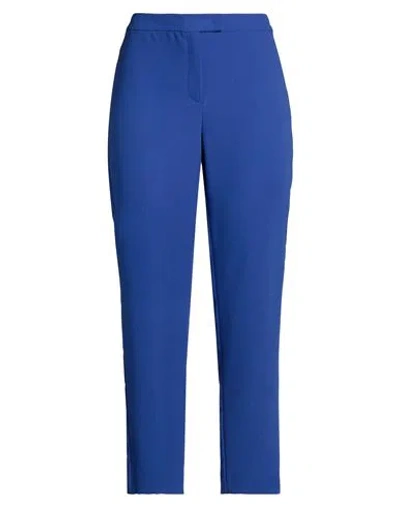 Pennyblack Woman Pants Bright Blue Size 6 Polyester In Multi