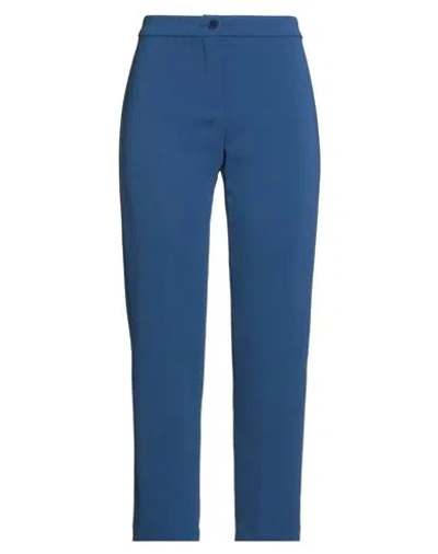 PENNYBLACK PENNYBLACK WOMAN PANTS BRIGHT BLUE SIZE 8 TRIACETATE, POLYESTER