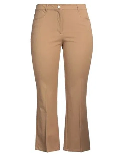 Pennyblack Woman Pants Brown Size 8 Cotton, Viscose, Elastane In Multi