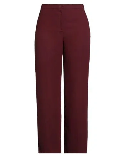 Pennyblack Woman Pants Burgundy Size 10 Polyester In Multi