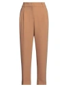 Pennyblack Woman Pants Camel Size 8 Polyester, Viscose, Elastane In Pink