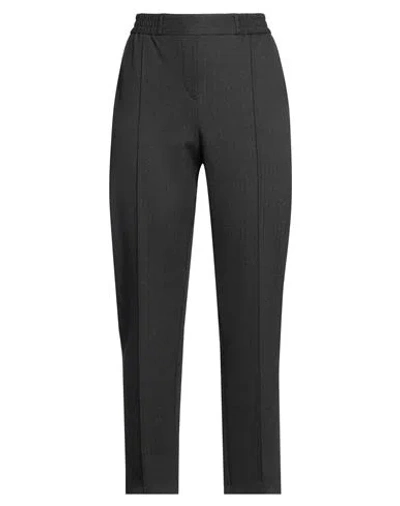 Pennyblack Woman Pants Charcoal Size 10 Polyester, Viscose, Elastane In Black
