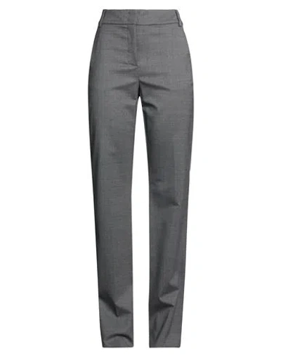 Pennyblack Woman Pants Charcoal Size 8 Virgin Wool, Elastane In Gray