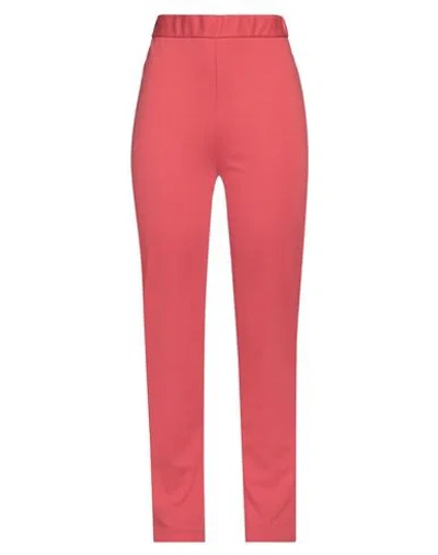 PENNYBLACK PENNYBLACK WOMAN PANTS CORAL SIZE 4 VISCOSE, POLYAMIDE, ELASTANE