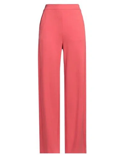 PENNYBLACK PENNYBLACK WOMAN PANTS CORAL SIZE 8 VISCOSE, POLYAMIDE, ELASTANE