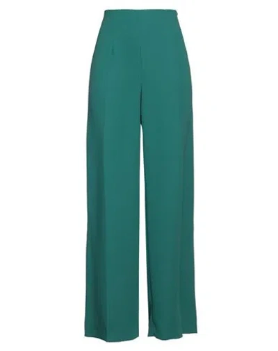 Pennyblack Woman Pants Emerald Green Size 12 Polyester