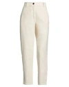 Pennyblack Woman Pants Ivory Size 10 Cotton, Elastane In Neutral
