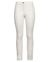 Pennyblack Woman Pants Ivory Size 12 Cotton, Polyester, Elastane In White