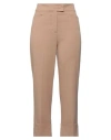 Pennyblack Woman Pants Light Brown Size 2 Polyester, Viscose, Elastane In Beige