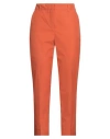 Pennyblack Woman Pants Mandarin Size 6 Cotton In Orange