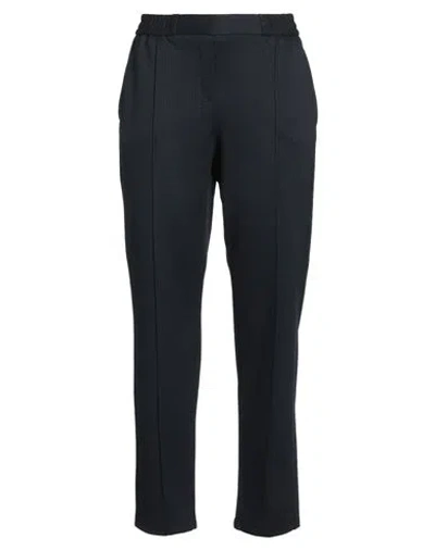 PENNYBLACK PENNYBLACK WOMAN PANTS MIDNIGHT BLUE SIZE 10 POLYESTER, VISCOSE, ELASTANE