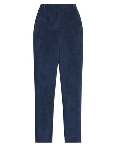 Pennyblack Woman Pants Midnight Blue Size 12 Polyester, Polyamide, Elastane