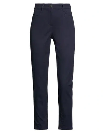 Pennyblack Woman Pants Midnight Blue Size 2 Cotton, Elastane In Multi