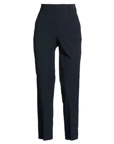 Pennyblack Woman Pants Midnight Blue Size 2 Cotton, Viscose, Elastane In Black