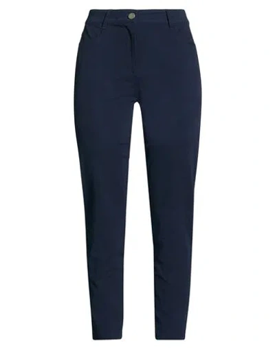 Pennyblack Woman Pants Navy Size 10 Cotton, Elastane In Blue