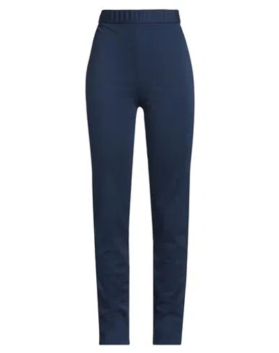 Pennyblack Woman Pants Navy Size 10 Viscose, Polyamide, Elastane In Blue