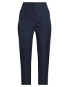 Pennyblack Woman Pants Navy Size 6 Cotton In Navy