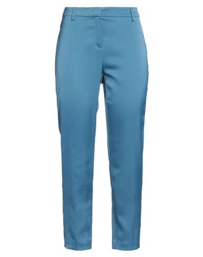 Pennyblack Woman Pants Pastel Blue Size 4 Polyester, Viscose, Elastane