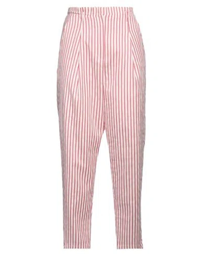 Pennyblack Woman Pants Pink Size 10 Cotton, Linen, Viscose