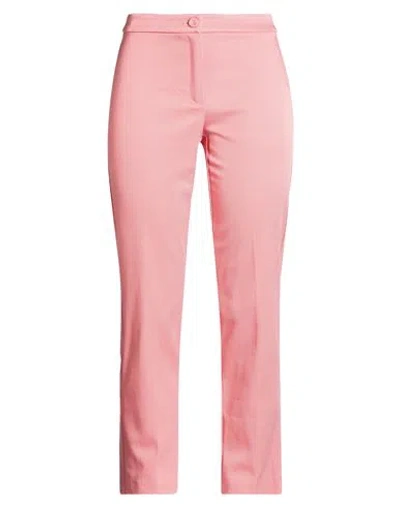 Pennyblack Woman Pants Pink Size 14 Acetate, Cotton, Polyamide, Elastane
