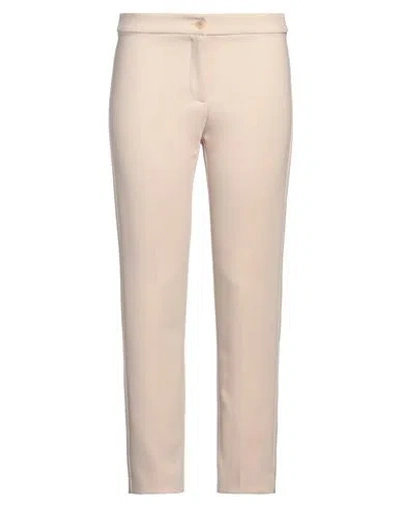 Pennyblack Woman Pants Beige Size 4 Polyester, Elastane