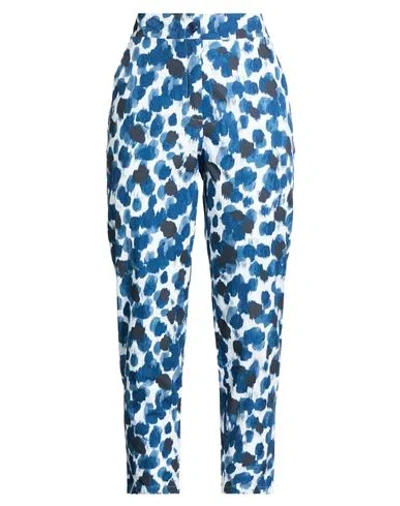 Pennyblack Woman Pants Slate Blue Size 4 Cotton