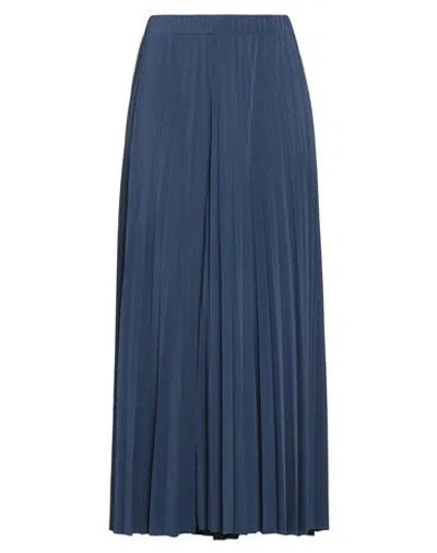 Pennyblack Woman Pants Slate Blue Size M Polyester, Elastane