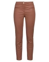 Pennyblack Woman Pants Tan Size 10 Cotton, Elastane In Brown