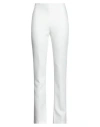 Pennyblack Woman Pants White Size 4 Polyester, Viscose, Elastane In White