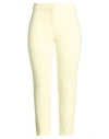 Pennyblack Woman Pants Yellow Size 10 Polyester, Elastane