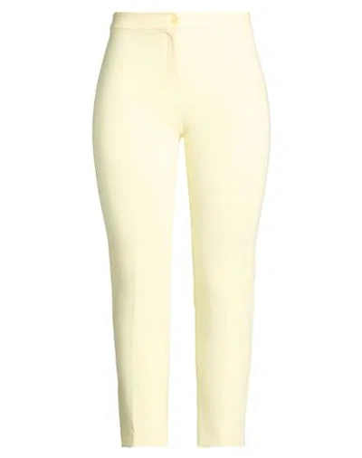 Pennyblack Woman Pants Yellow Size 10 Polyester, Elastane